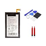 KOMPLETTES REPARATURSET: Passender Akku inkl. Werkzeug-Set für Dein Motorola Moto G, Kapazität: 2070 mAh.