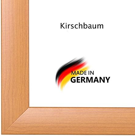 Picture frame, Photo frame PN50 16.14x35 inch (41x89 cm) in CHERRY TREE with antireflection safety plastic glass and mdf backboard, 50 mm MDF moulding with covered decorative foil