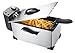 Produktbild CRAVOG pommes filter friteuse Edelstahl Fritteuse Friteuse Fritöse Friteusen 3 Liter 2200 Watt Neu