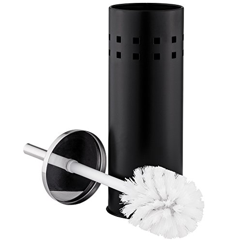 TecTake® Exclusives 3 teiliges Badset Toilettenrollenhalter + Klobürste + Eimer - 5