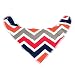 Baby Unisex Bandana Drool Bibs , ivencase Lines Wave Star Point Pattern Absorbent Cotton Cute Baby Gift Sets Feeder Bib for Boys & Girls (4-Pack Set)