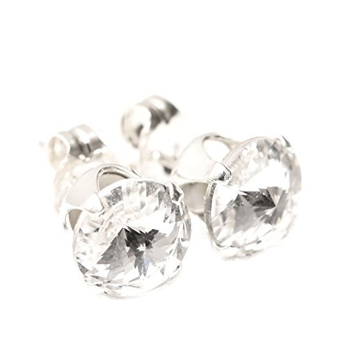 Plata de ley 925 Semental Pendiente. VINTAGE CRISTAL SWAROVSKI. Alta calidad. Precios bajos.