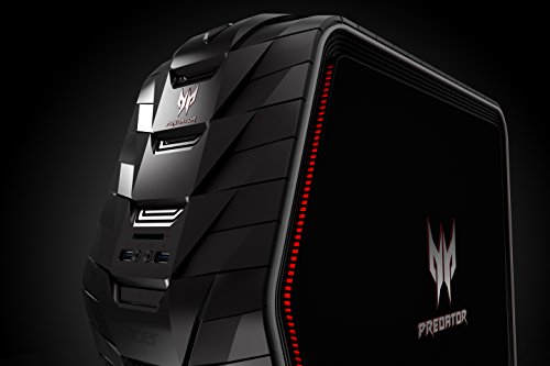 Acer Predator G6-710 Gaming Desktop-PC (Intel Core i7-7700K, 16 GB RAM, 2000 GB HDD + 256GB SSD, NVIDIA GeForce GTX 1060 (6 GB VRAM), Win 10 Home) schwarz - 18