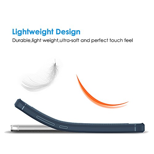 Funda para Xiaomi Redmi Note 4X 5 5   Olycism Ultra-delgado Suave  Ajuste Perfecto  Shock Absorci  n  Anti Ara  azos  Flexible TPU Silicona Case Protecci  n Estuche Cover Marino 