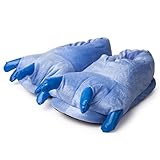 Pantuflas de casa: las zapatillas de animales en forma de patas, fabricadas de felpa, son disponibles en varios diseños