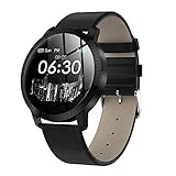Damen Herren Laufuhr,Miya Wasserdicht IP67 Fitness Tracker Armbanduhr mit Pulsmesser Farbbildschirm Sport Intelligente Uhr Smartwatch,Pulsuhren,Schrittzähler Uhr,Smart Watch für Android iPhone