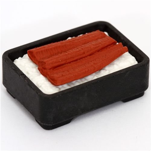 Preisvergleich Produktbild Japanisches Essen Aal Reis Radiergummi aus Japan Iwako