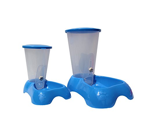 Automatic-Feeder-Feeding-Bowl-Dish-RedBlue