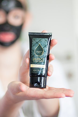 Black Head Maske, Peel off Maske, Mitesser Maske, Mitesser Gesichtsmaske, Gesichtsmasken Schwarz Black Mask, Blackhead Remover Mask, Black Mitesser, pureQ Peel off Maske Tiefenreinigung Pore Peel anti Akne Mask Blackhead Killer Gesichtsmaske (50g) - 5