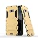 Produktbild Galaxy S8 Plus Hülle, Cocomii Iron Man Armor NEW [Heavy Duty] Premium Tactical Grip Kickstand Shockproof Hard Bumper Shell [Military Defender] Full Body Dual Layer Rugged Cover Case Schutzhülle Samsung (Gold)
