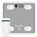 Produktbild WSJS Smart Bluetooth Bathroom Scale Digital Body Fat Scales Body Composition Analyzer Mit Smartphone-App 26 Gesundheitsmessgeräte Larger LED Display 190KG Pink Grey,Gray