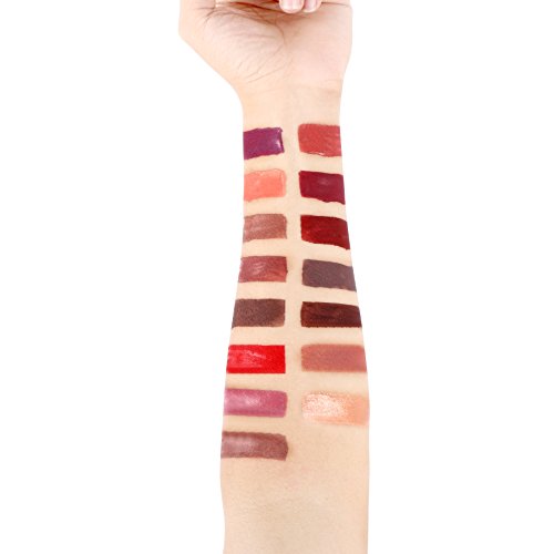 BOBORA 15 nackte Farben lang anhaltende fl¨¹ssige Lippenstift Matte Lip Gloss Set - 4