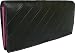 Produktbild New ladies Visconti Monaco two tone black/berry leather purse wallet Style MC-26