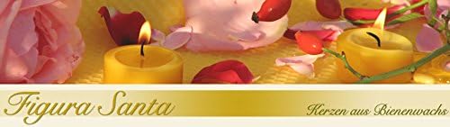 2 ball candles – diameter 7 cm. Pure beeswax candles from the black forest manufactory.