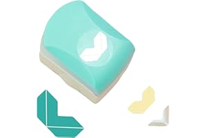 Craftelier Corner Punch with Pressure Lever, for Paper or Cardboard, Suitable for Scrapbooking and Craft Planners, Agendas, Albums or Notebooks