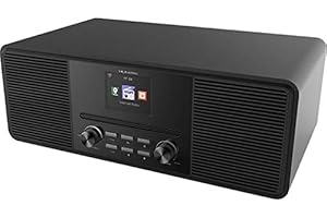 Radio Internet stéréo 20 W avec lecteur CD/DAB+/FM/bluetooth IRS-680 - Noir [VR-Radio]