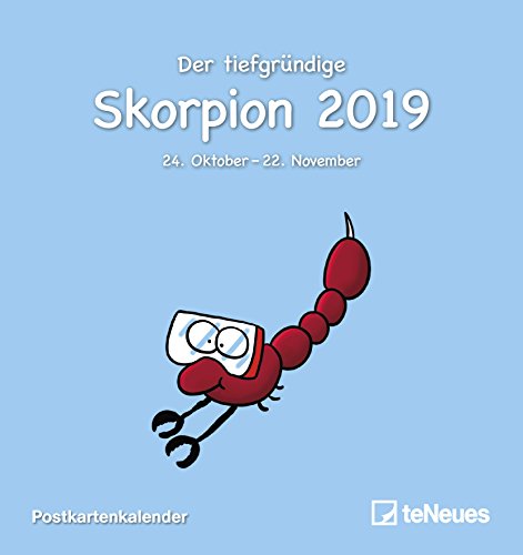 Download Sternzeichen Skorpion 2019: Postkartenkalender