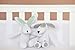 Safe Dreams 2 Sided Cot Wrap with 100% cotton surface (White)