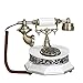 Produktbild Retro Telefon LQ Weißes Metallart und weise kreativer Drehscheibe freihändig zurück zu der mechanischen klingelnden Art europäisches Hirten-Innenministerium 20cm * 25cm * 25cm