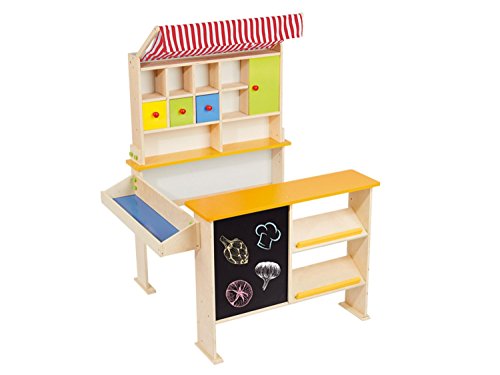 Preisvergleich Produktbild Junior Kaufmannsladen Kaufladen Kinderkaufladen Suppermarkt mit Tafel