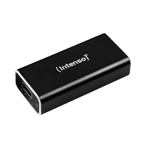 Intenso Powerbank A5200 Aluminium externes Ladegerät (5200mAh, für Smartphone/Tablet PC/MP3 Player/Digitalkamera) schwarz - 2