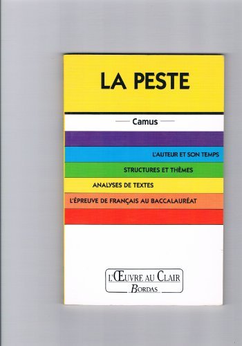 Download O.CL/CAMUS LA PESTE (Ancienne Edition) Download O.CL/CAMUS LA PESTE (Ancienne Edition)