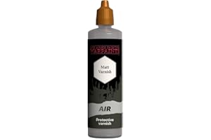 ‎THE ARMY PAINTER The Army Painter Airbrush Matt Varnish Mattlack, 100 ml Tropfflasche, Acrylfarbe, Airbrush-Lack für Airbrush und Malerei, Wargaming-Miniaturen, perfekt für Tisch-Brettspiele
