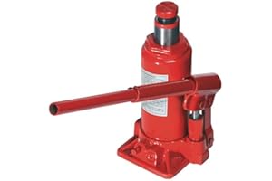 ‎MANNESMANN Brüder Mannesmann Hydraulischer Wagenheber, 5 Tonnen, TÜV/GS | M 007-T-GS5, Rot