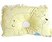 Cartoon Cotton Baby Pillows Prevent Migraine For Newborn Baby-Yellow