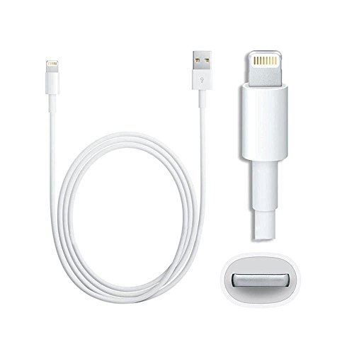 100 % Original Apple Lightning 8 Pin auf USB-Datenkabel MD818ZM/A / Ladekabel für iPhone 6 / 5 / 5S / 5C , iPad mini Air oder iPod + Rydges SpeedPower® exklusives Jewelcase zur Aufbewahrung - 2