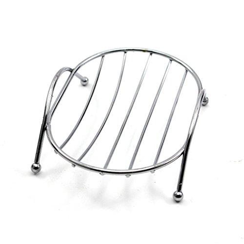 DDU(TM) 1 Stück Angewandt Badezimmer Helfer Edelstahl Einzigartige Seifenschale Behälter Kasten Seifenhalter - 6