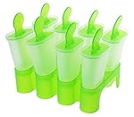 niceeshop(TM) Moule à Crème Glacée/à Sucette Glacée avec 8 Cases, Couleur Aléatoire