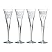 Produktbild Spiegelau & Nachtmann 4-teiliges Sektflöten-Set mit zarten Ornamenten, Kristallglas, 165 ml, Delight, 0086580-0