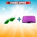 Aloe Vera Cool Eye Mask & Aluma Aluminum Wallet indestructible water RS.320.00