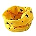 Koly Autumn Winter Baby Girl Boy Collar Scarf Cotton O Ring Neckerchief Scarves (Yellow)