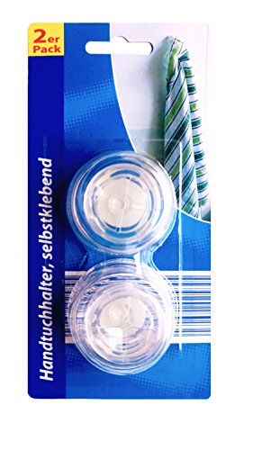 Handtuchhalter für Handtücher oder Geschirrhandtücher in Bad & Küche ohne bohren und selbstklebend