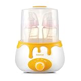 2 in 1 Tragbares Doppelzimmer Neugeborenen Baby Smart Flaschenwärmer für Muttermilch Milch Wasser, Constant-Heizung