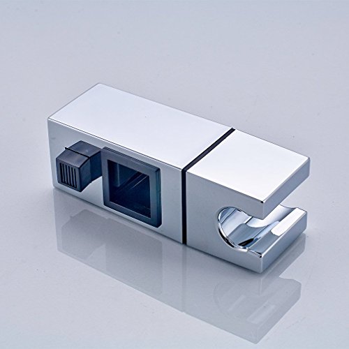 Auralum® Handbrause Set 8cm x 8cm Dusche Handbrause Duschkopf mit Seifenschale + Brausehalter + Brauseschlauch + Brausestange - 5