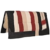 HKM 43659100 Westernpad mit Teddyfutter, schwarz