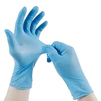Adeptt Mediline Series Nitrile Powder-free Hand Gloves Large - Pack of 100