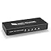 Produktbild TNP HDMI Splitter – Unterstützt 4 K 60 Hz, HDR, HDCP 2.2, Ultra HD UHD 4 Kx2 K @ 60 Hz/30 Hz, Full HD 1080p, 3D, high speed HDMI Video Audio 1 x 2 Verteilung Split Box