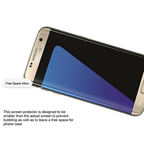 Samsung Galaxy S7 Panzerglas Schutzfolie,(Nicht für Samsung Galaxy S7 Edge) BtDuck HD Ultra Klar Transparent 9H Härtegrad [Kratzfest][Hohe Transparenz] [Fingerabdruck-frei][Blasenfrei] [Anti- Fingerabdrücke] Vollständige Abdeckung Panzerglasfolie folie Displayschutzfolie Hartglas Gehärtetem Glas DisplayPanzerglas Schutzfolie Displayschutz für Samsung Galaxy S7 – 1 Stück - 5
