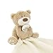 Lovely Bear Baby Security Blanket Beige