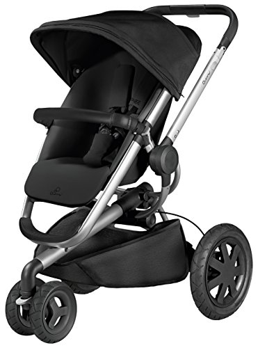 Quinny Buzz Xtra Pushchair (Rocking Black/Silver Frame)