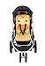 Genuine Mothercare Waterproof Universal Pushchair Seat Liner - Yellow and Orange Giraffe - Summer Stroller Liner