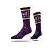 Produktbild Strideline NBA Los Angeles Lakers Lebron James Yellow Action Premium Athletic Crew Socks, Schwarz, Einheitsgröße