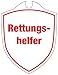 Produktbild KLK Rettungshelfer Autoschild, Weiß, One Size