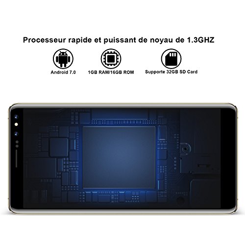 Smartphone Pas Cher Telephone Portable debloqu Double Sim 4G Android 7 0 5 5 Pouces 18 9 Double HD Cam ra 1280 720 IPS cran 16Go ROM 2800mAh 1 3GHz Quad-Core T l phone D bloqu reviews Smartphone Pas Cher Telephone Portable debloqu Double Sim 4G Android 7 0 5 5 Pouces 18 9 Double HD Cam ra 1280 720 IPS cran 16Go ROM 2800mAh 1 3GHz Quad-Core T l phone D bloqu