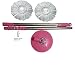 Winberg (TM) Mop 360° spin ,stainless steel Rod stick Rotating Pole with 2 Refill cleaning mop by Glitter Collection, RODRFLPN RS.549.00