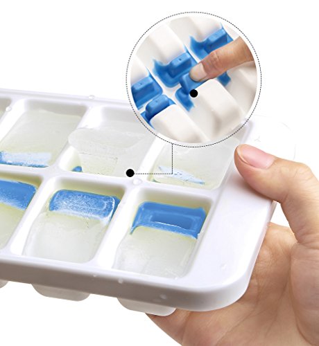 Sumolux Sommer Eiswürfelform Eiswürfelbereiter mit Deckel für 14 Eiswürfel - 4